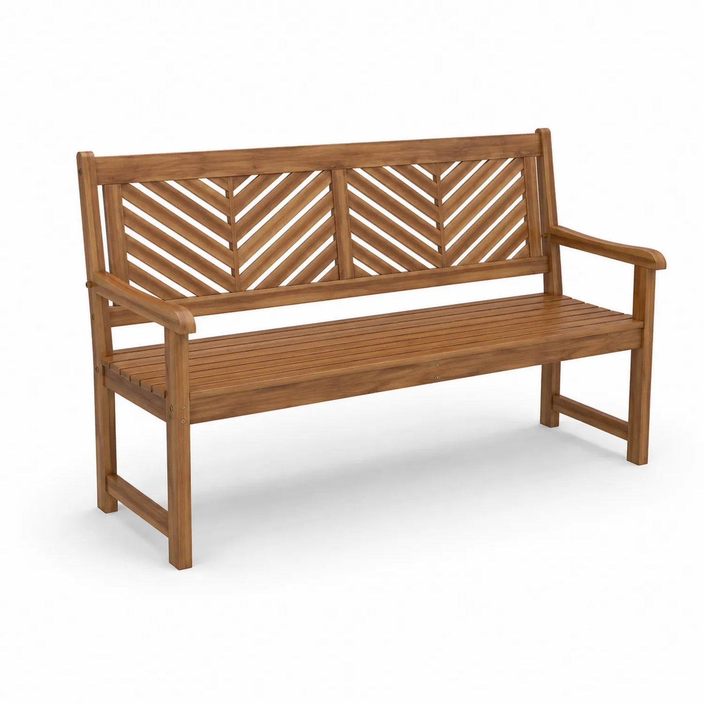 Teakholz Gartenbank 180 cm Braun