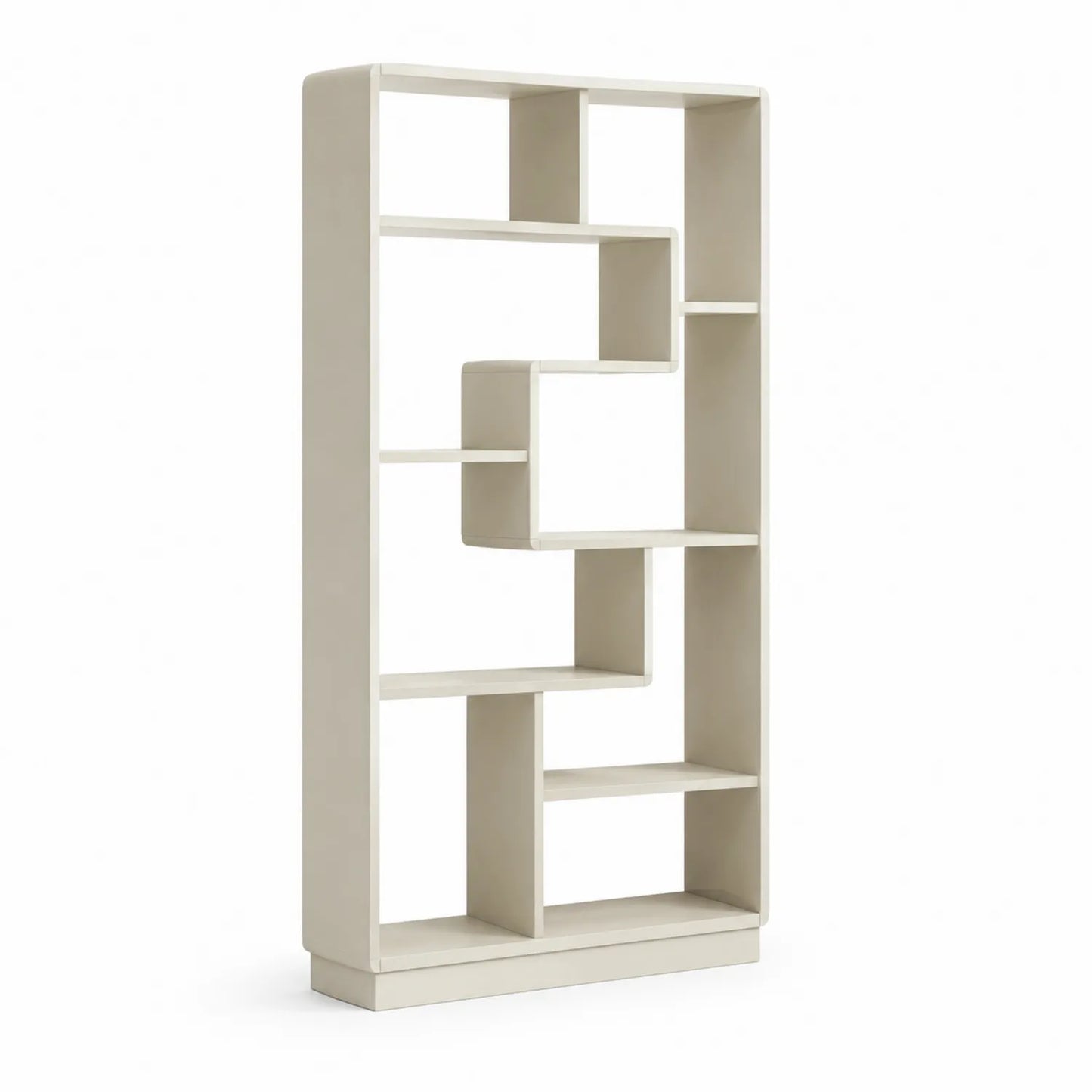 Regalsystem Cremeweiß MDF 180x90x30 cm